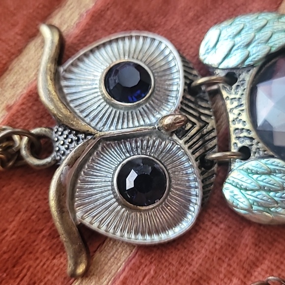 Vintage Large Owl Necklace - Picture 15 of 16